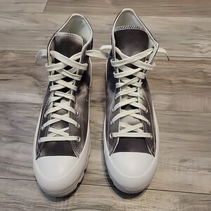 Converse Chuck Taylor All‎ Star Hugged High Sneaker Womens 11 Gray White Tie Dye